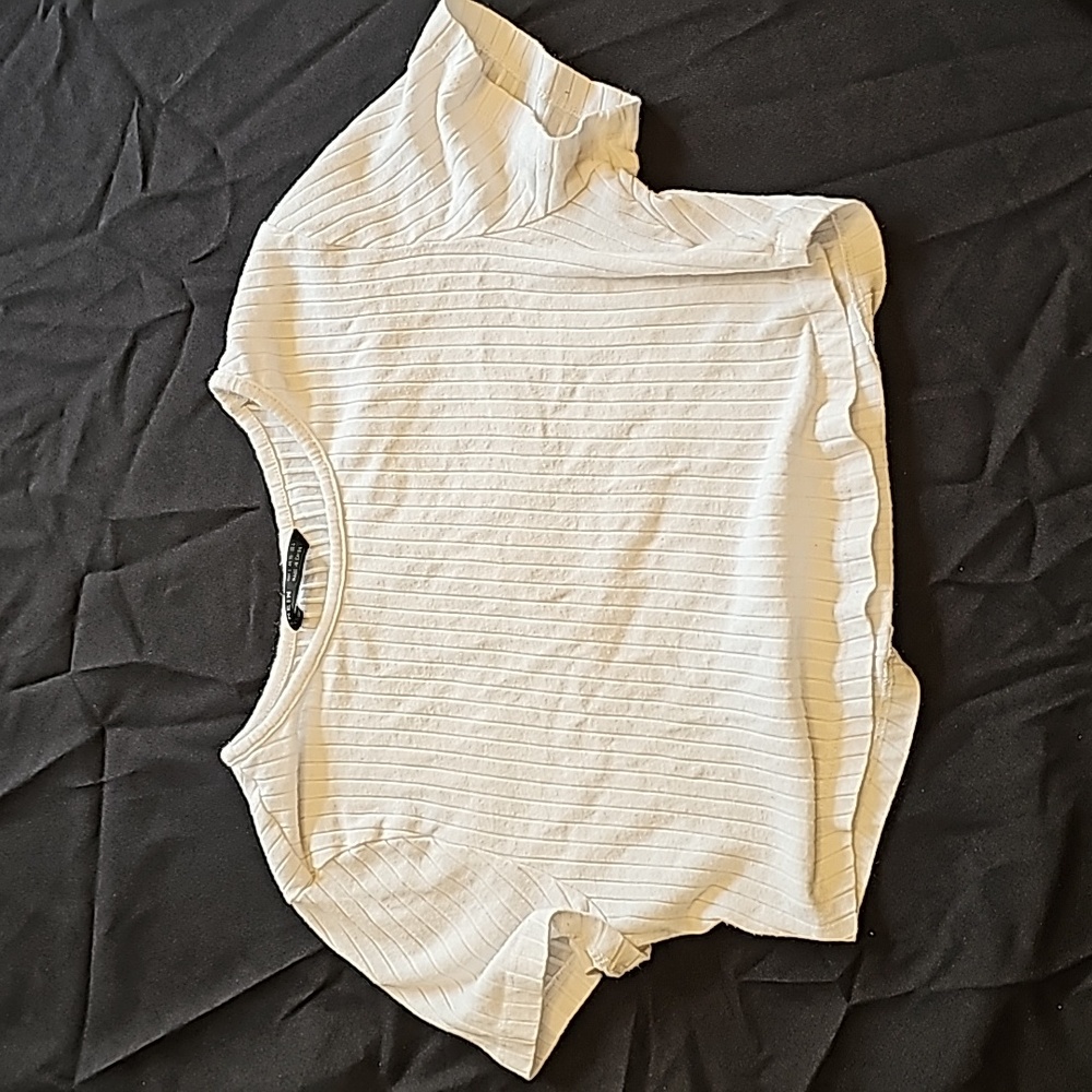 Shein ribbed crop top